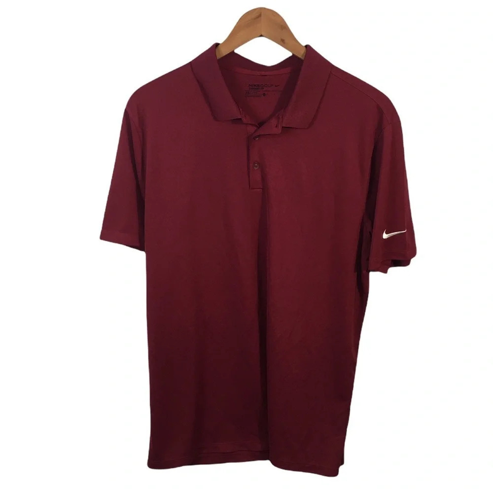 PO457 Men’s NIKE Golf Dri Fit Standard Fit Performance Polo Shirt L